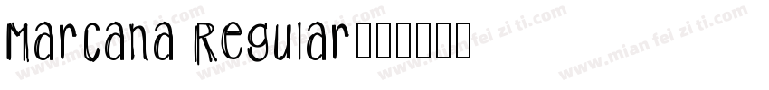 Marcana Regular字体转换